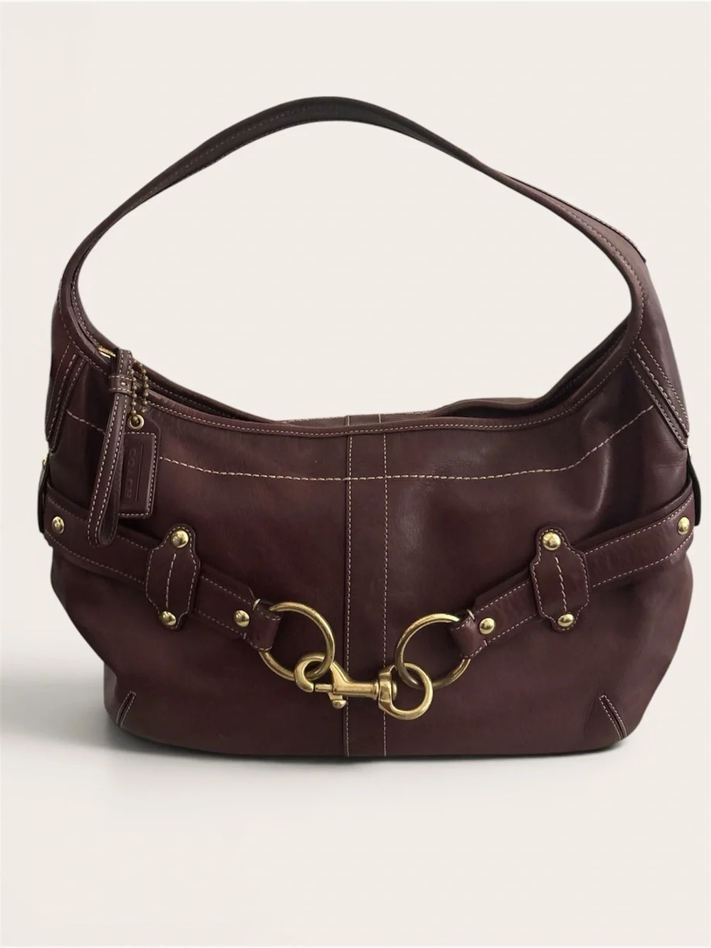 Coach Ergo Hobo Horsebit Hobo Shoulder Bag, in a burgundy E0793-11262 RARE!!